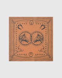 WESTERN BRIDLE SILK SCARF
