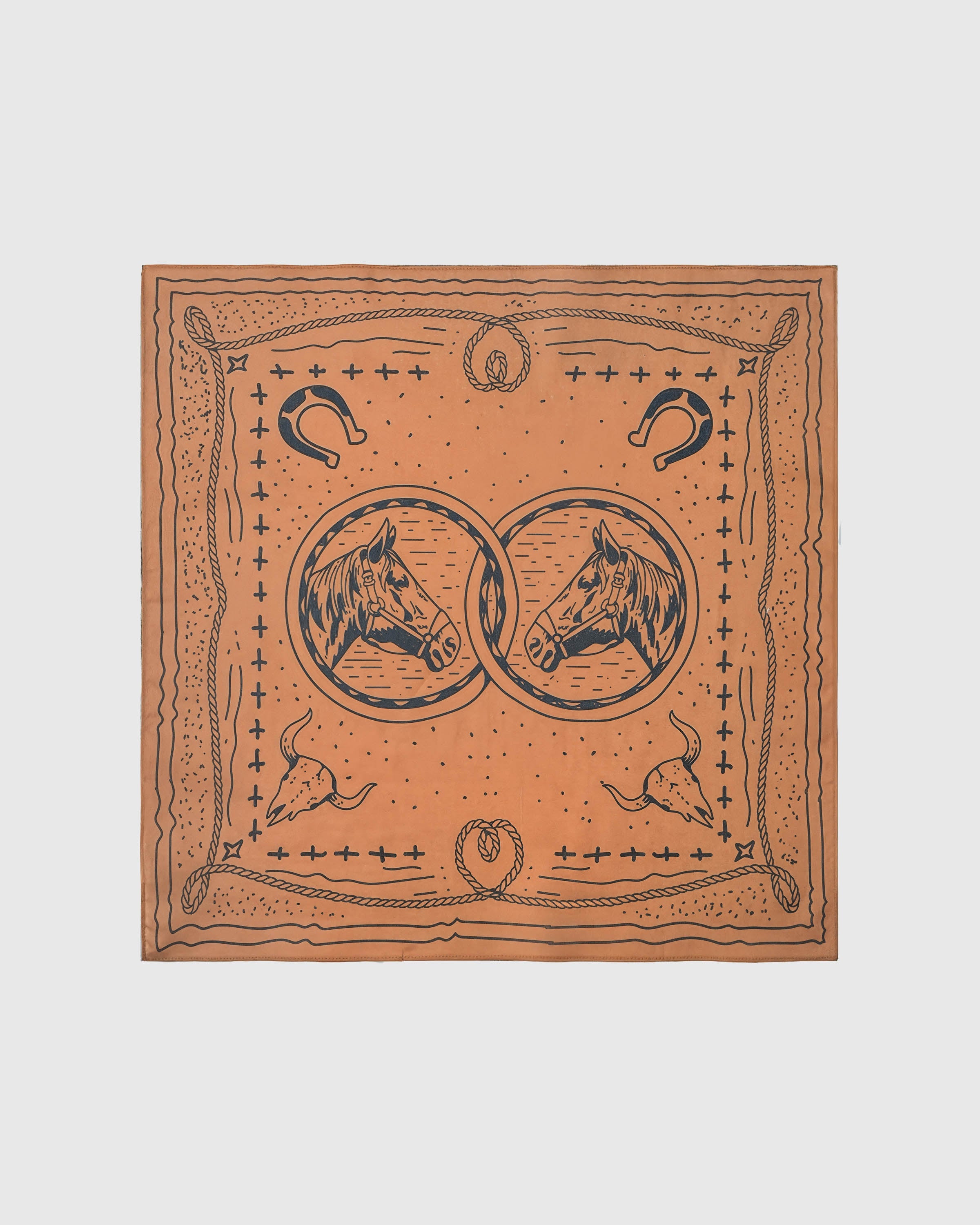 WESTERN BRIDLE SILK SCARF