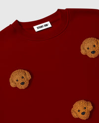 POODLE PARADE SWEATSHIRT