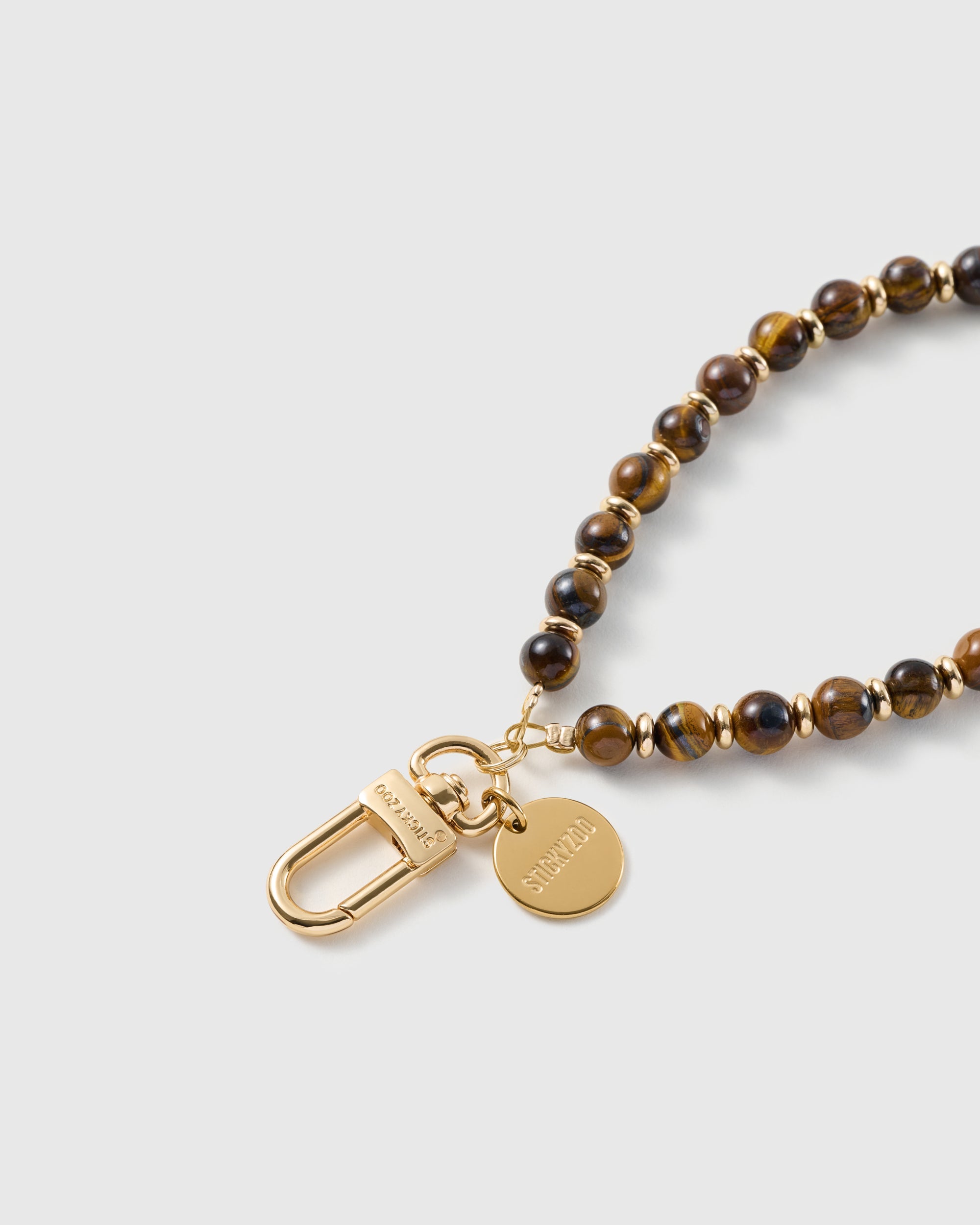 TIGER EYE STONE PHONE STRAP