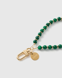 EMERALD SWIRL PHONE STRAP