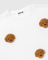POODLE PARADE SWEATSHIRT