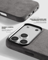ALCANTARA PHONE CASE — STORM