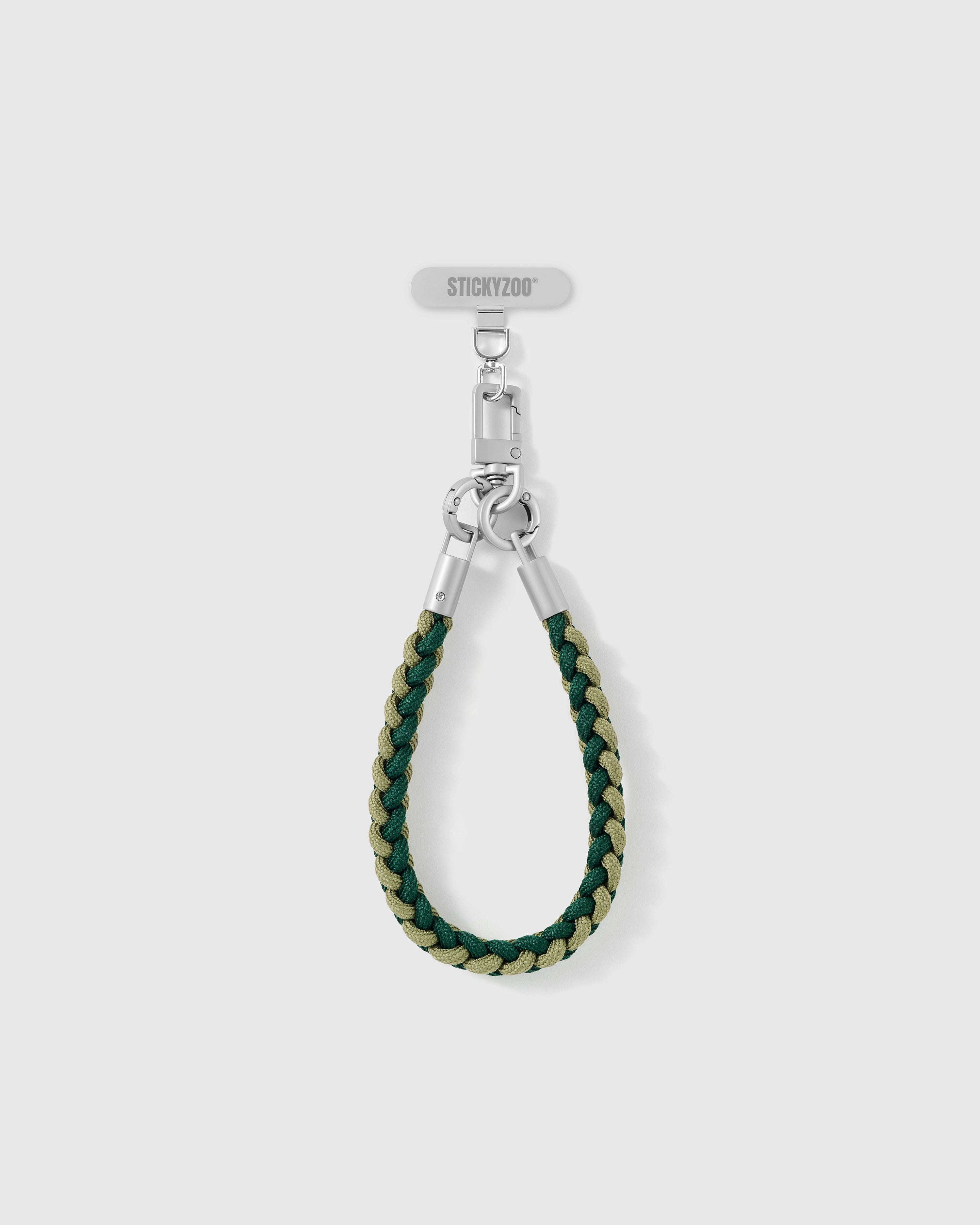 PINE BRAID CROSS-BODY PHONE STRAP