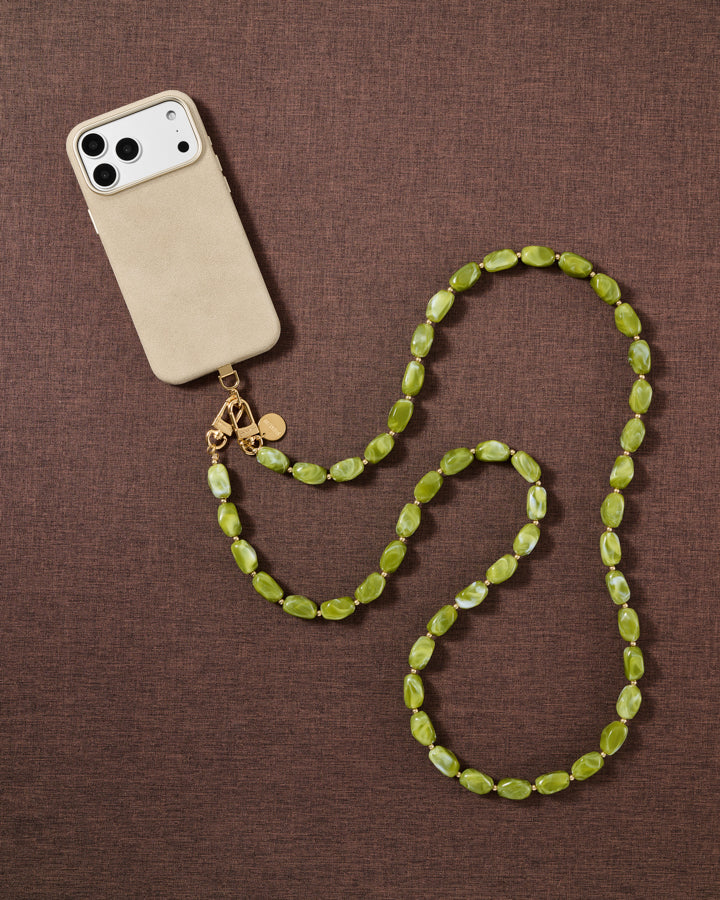 MOSS ORBIT CROSS-BODY PHONE STRAP