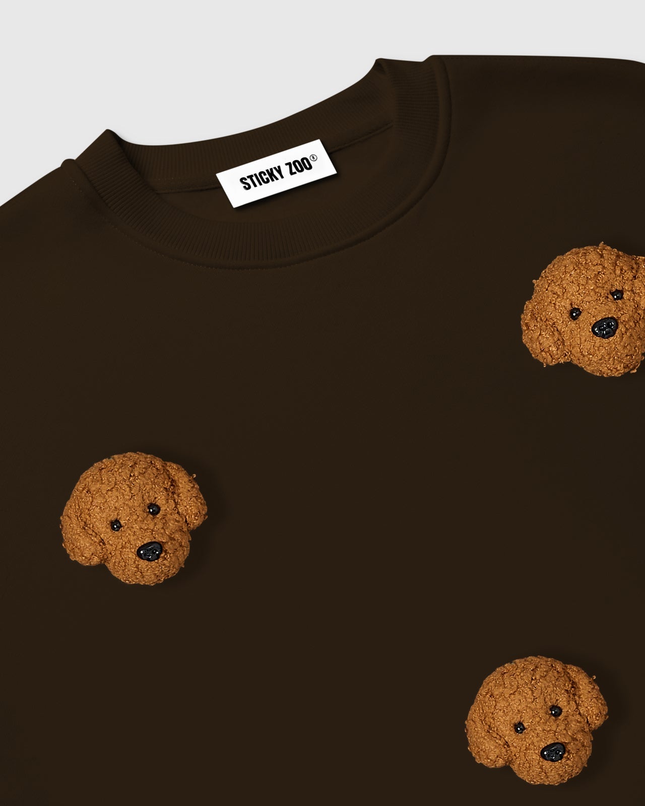 POODLE PARADE SWEATSHIRT