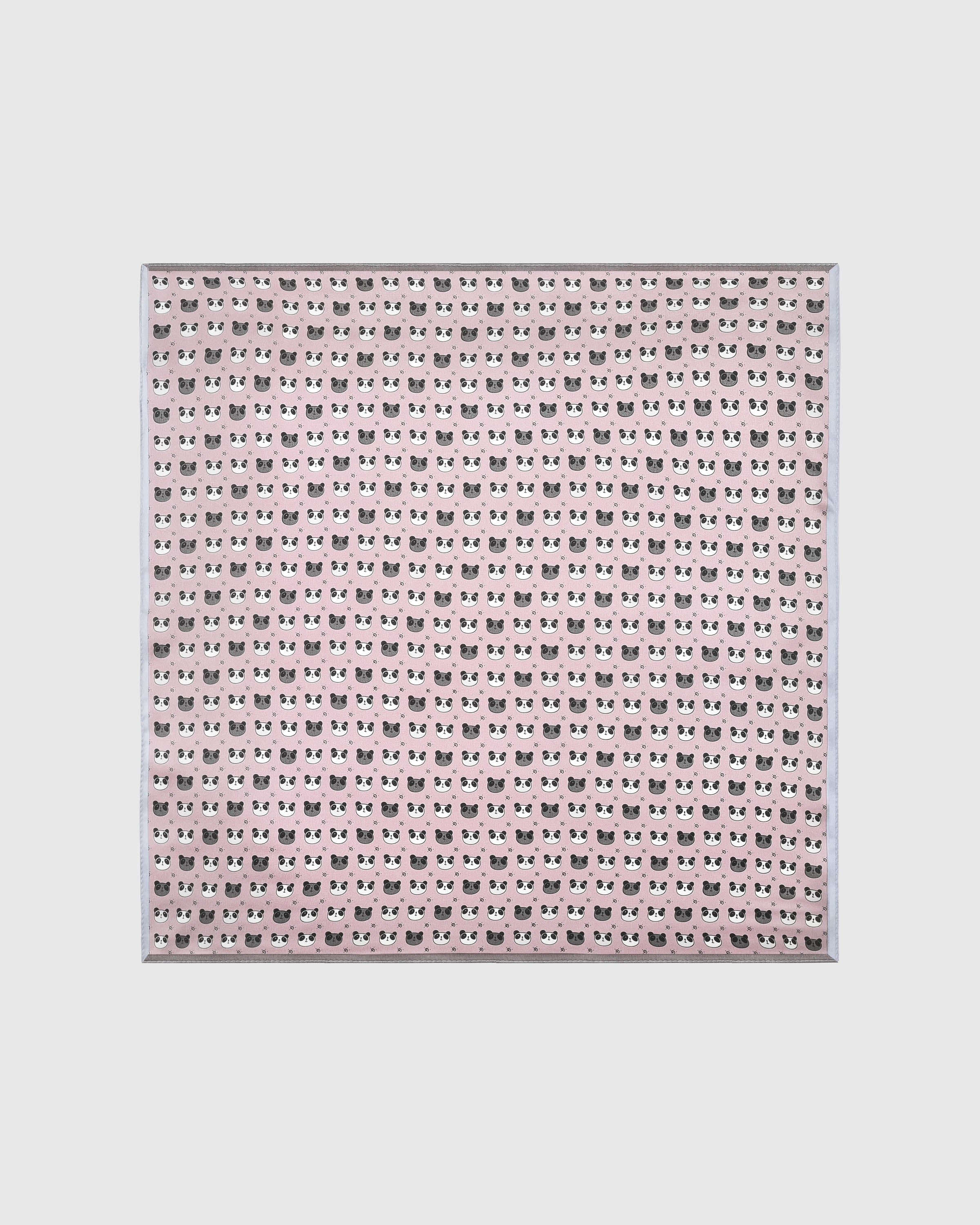 BLUSH PANDA SILK SCARF