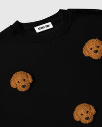 POODLE PARADE SWEATSHIRT
