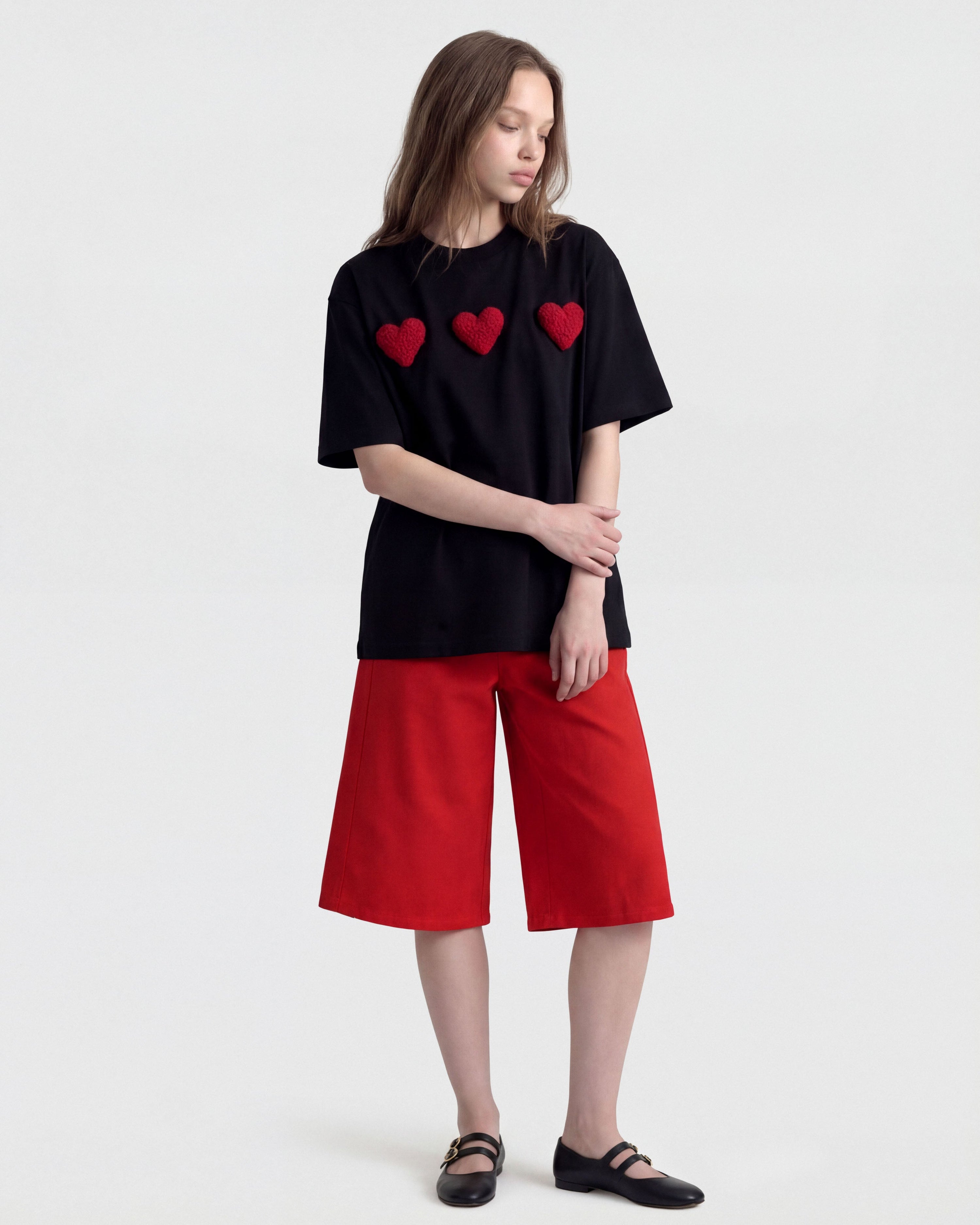 TRIPLE HEART T-SHIRT