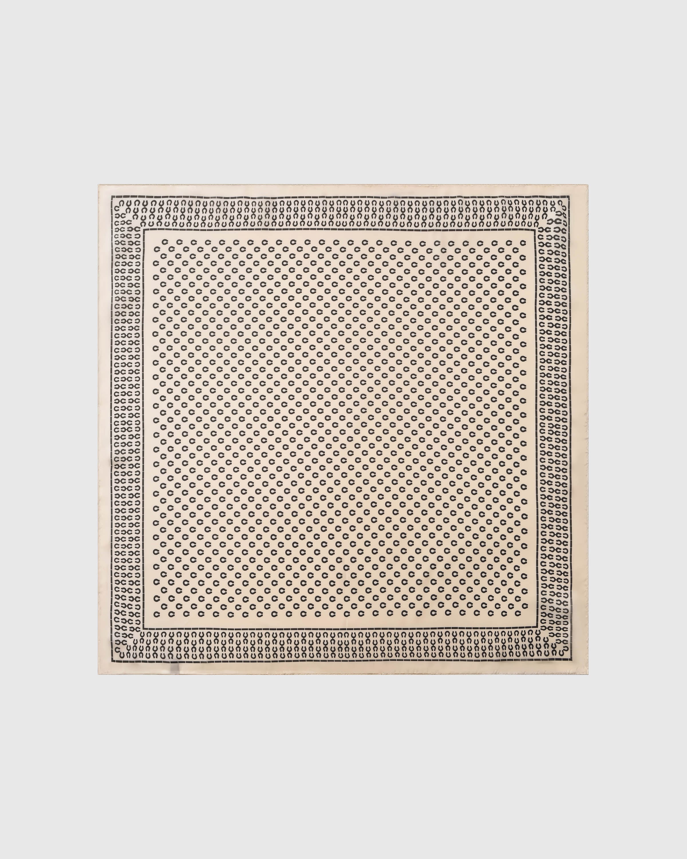 HORSESHOE LUCK SILK SCARF