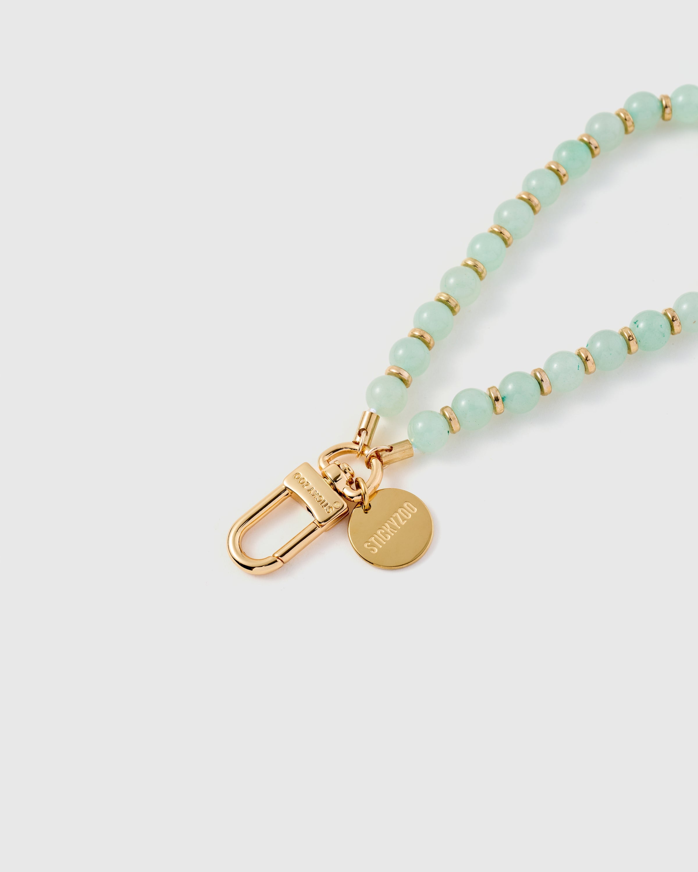 MINT BEAD PHONE STRAP