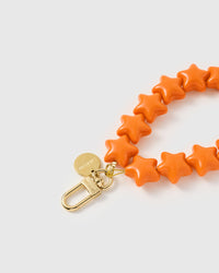 TANGERINE STAR PHONE STRAP