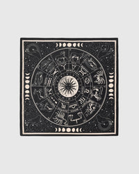 ZODIAC WHEEL SILK SCARF