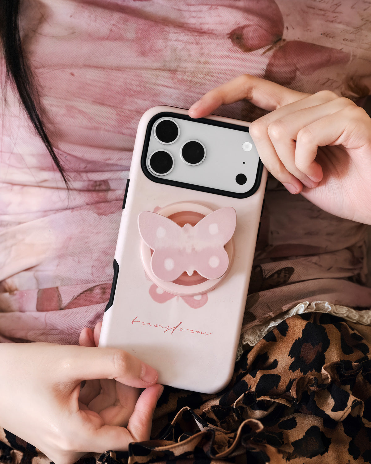 PEARL BUTTERFLY PHONE CASE