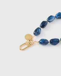 INDIGO MARBLE PHONE STRAP