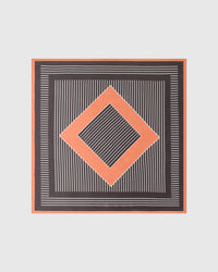 OP-ART DIAMOND SILK SCARF
