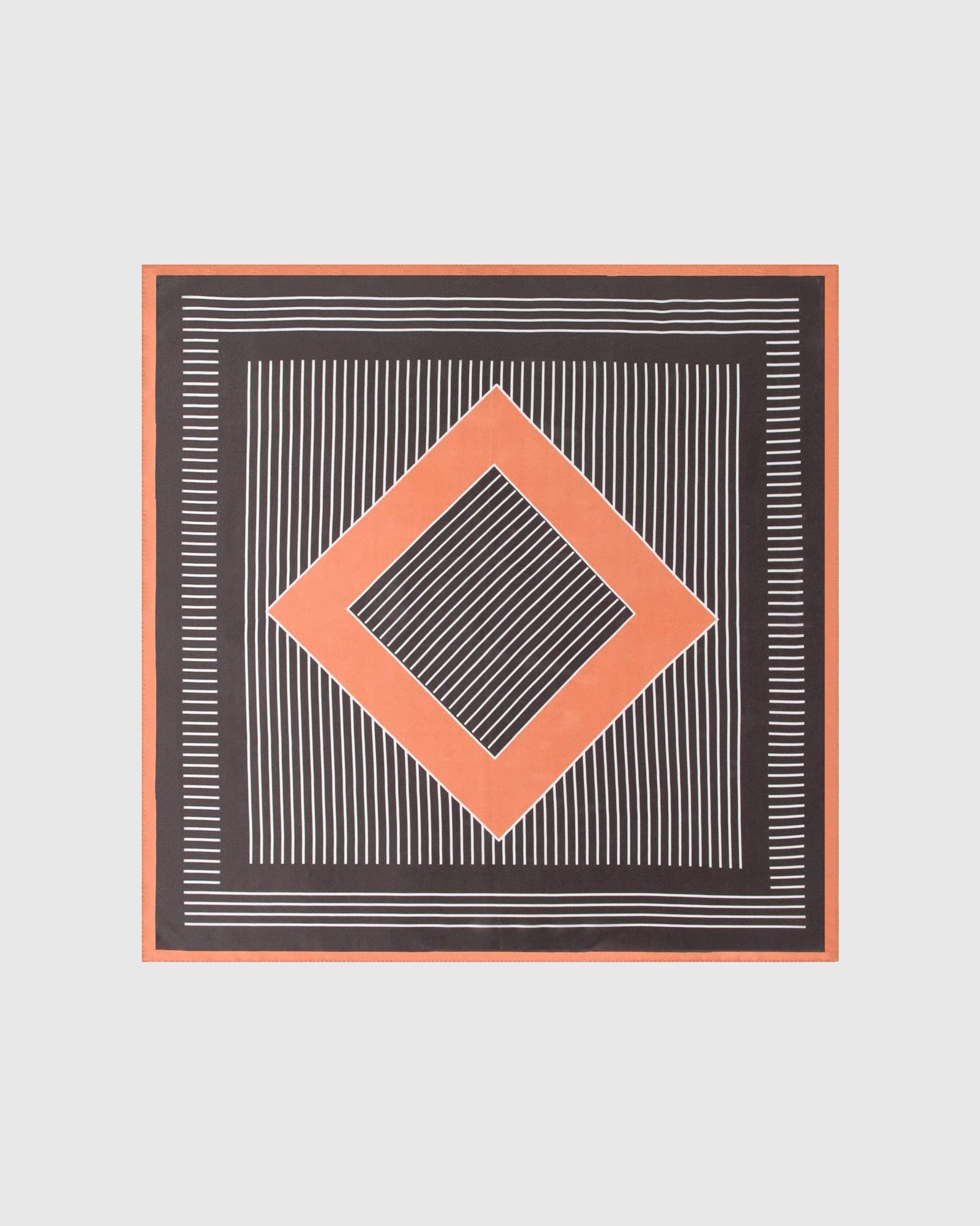 OP-ART DIAMOND SILK SCARF