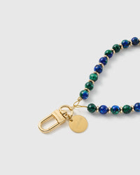 PEACOCK BEAD PHONE STRAP