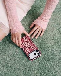 ROSÉ LEOPARD CASE NG TELEPONO
