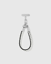 IVORY BRAID CROSS-BODY PHONE STRAP