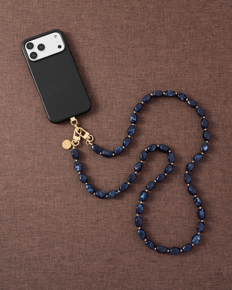 MIDNIGHT NA USOK NA CROSS-BODY NA STRAP NG TELEPONO