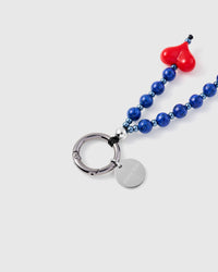 DOUBLE HEART PHONE STRAP