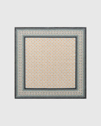 MOSAIC TILE SILK SCARF