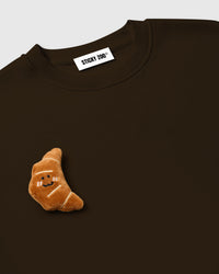 DOUBLE CROISSANT SWEATSHIRT