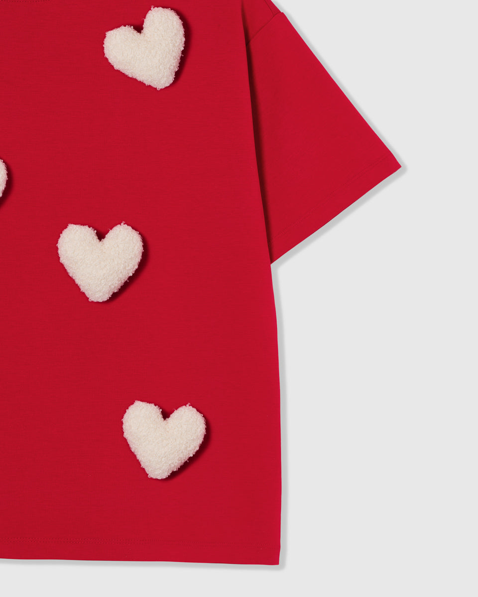 SCATTERED HEART T-SHIRT