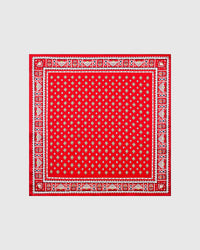 POPPY FOULARD SILK SCARF