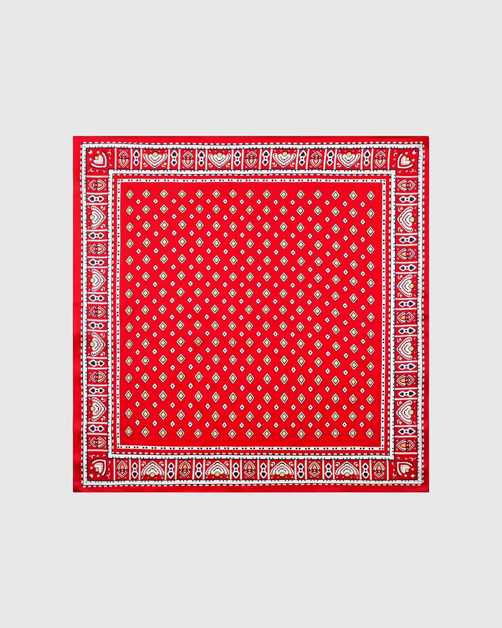 POPPY FOULARD SILK SCARF