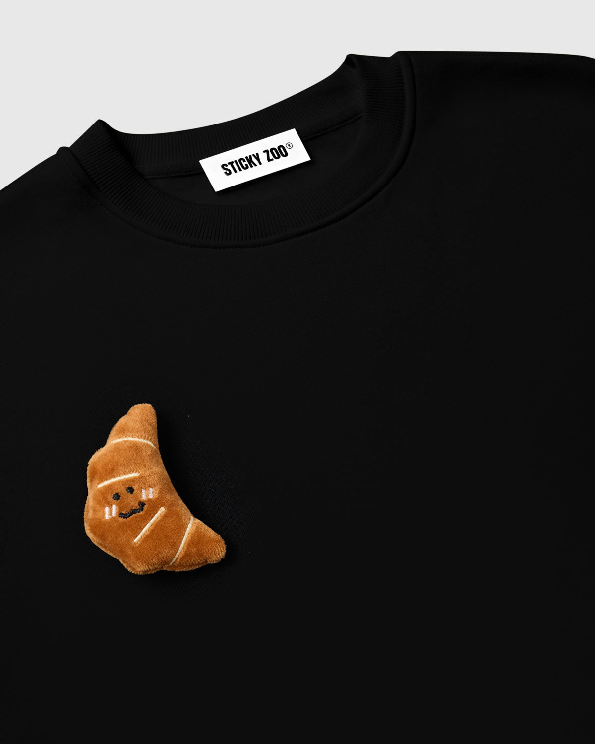 DOBLE CROISSANT NA SWEATSHIRT