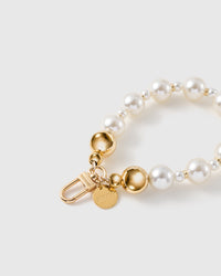 GOLDEN PEARL PHONE STRAP