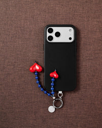 DOUBLE HEART PHONE STRAP