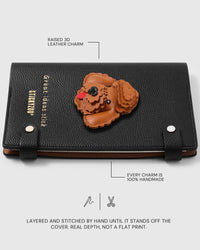 BROWN POODLE FACE NOTEBOOK