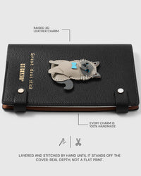 GREY RAGDOLL CAT NOTEBOOK