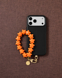 TANGERINE STAR PHONE STRAP