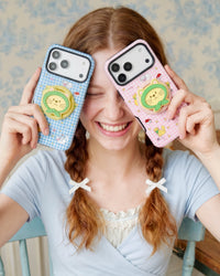 GREEN HOOD CAT PHONE CASE