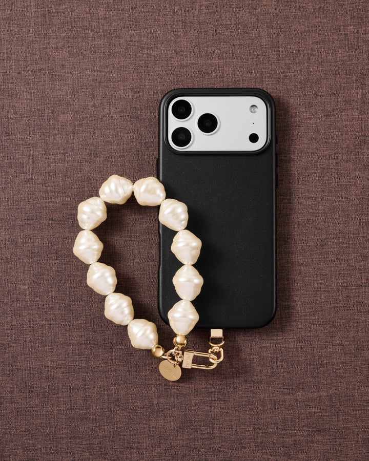 BAROQUE PEARL PHONE STRAP