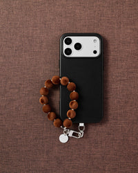 CAMEL POM PHONE STRAP