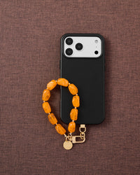 AMBER AGATE PHONE STRAP