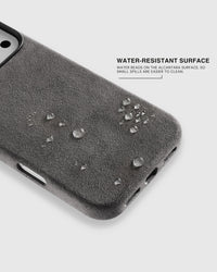 ALCANTARA PHONE CASE — STORM