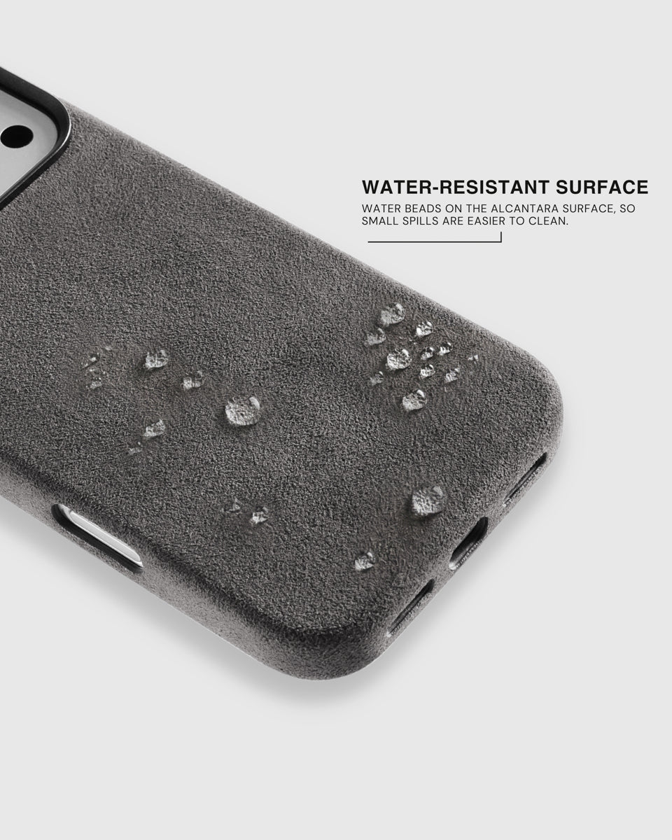 ALCANTARA PHONE CASE — STORM