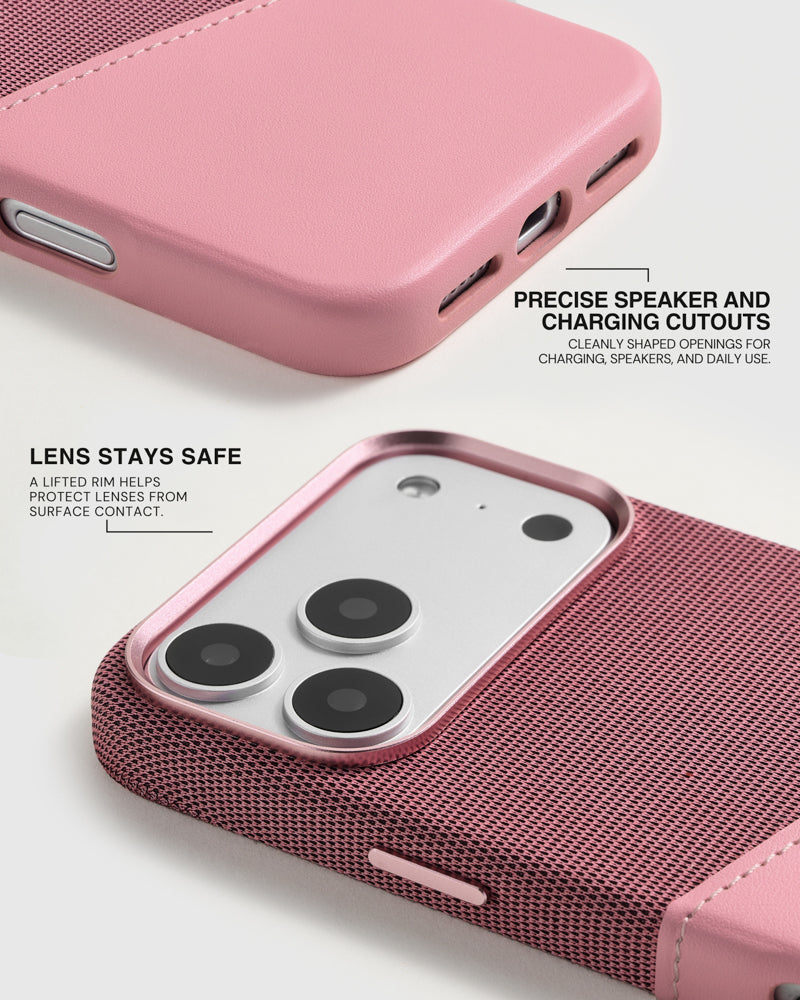 WALLET PHONE CASE — PINK
