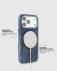 DENIM PHONE CASE — STONEWASH
