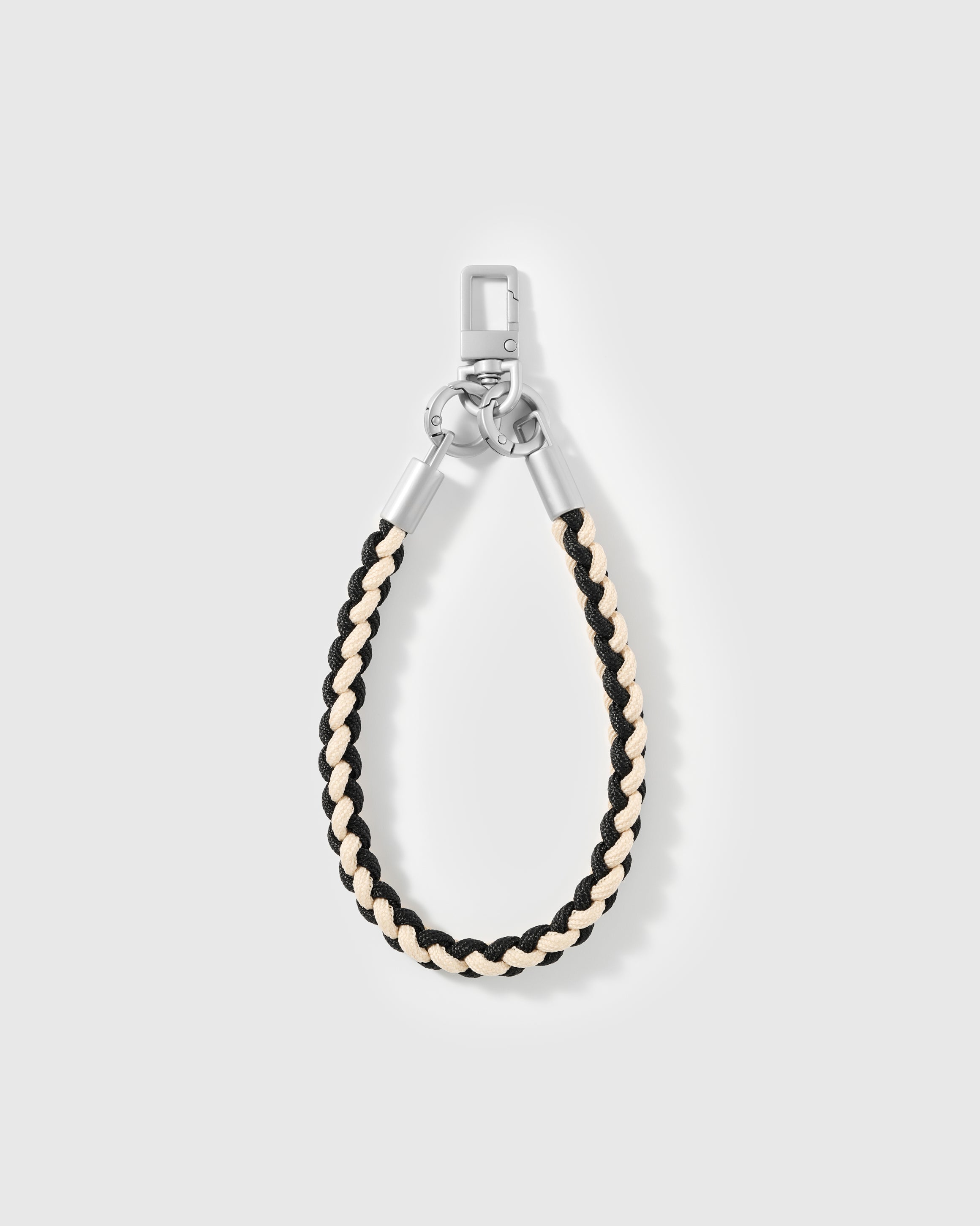 ONYX BRAID CROSS-BODY PHONE STRAP