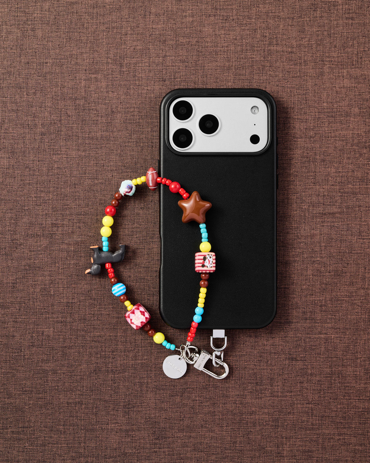PLAYFUL DOG PHONE STRAP
