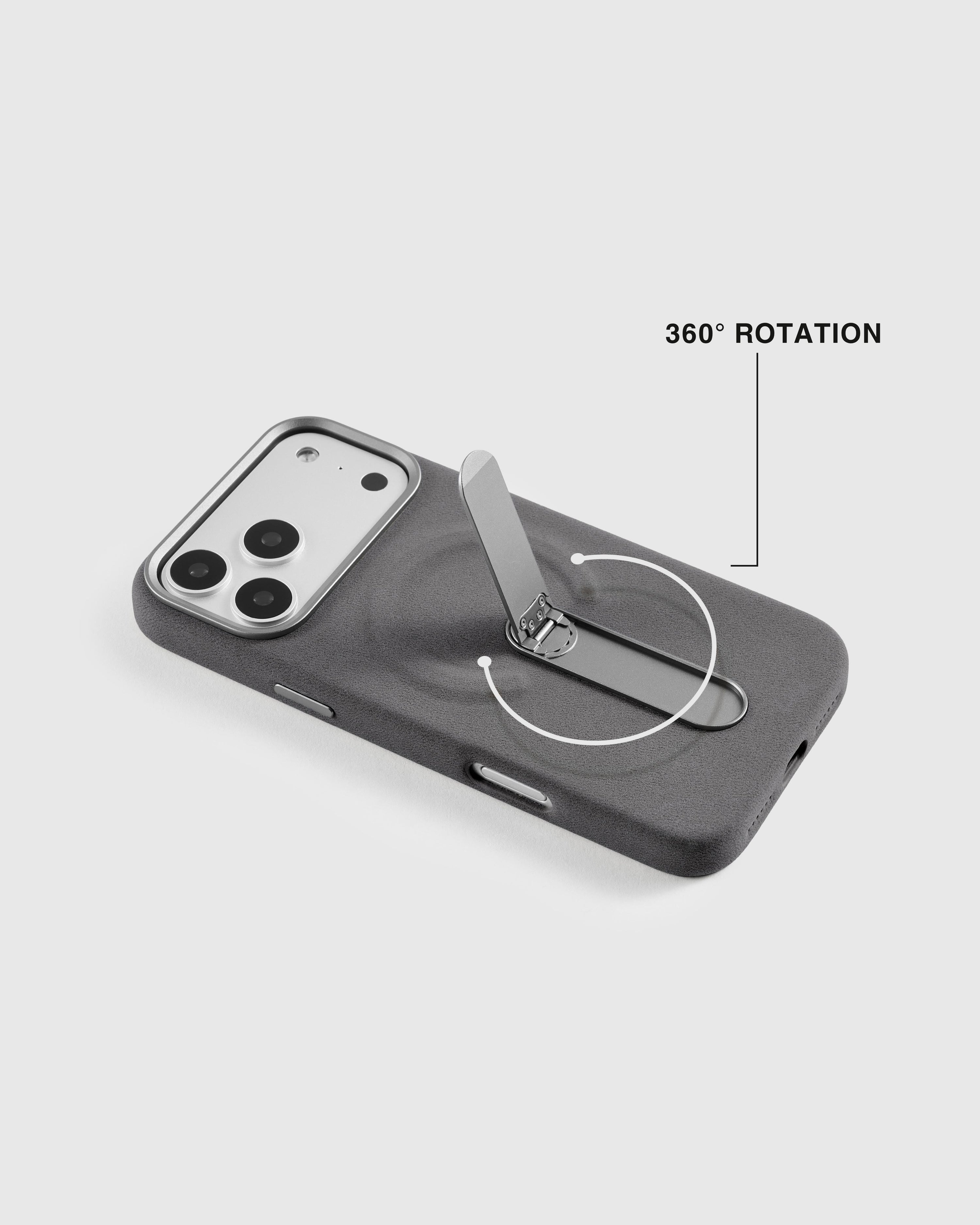 STAND PHONE CASE — GREY