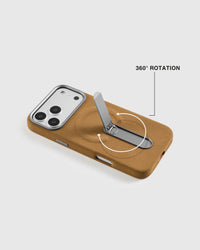 STAND PHONE CASE — TAN