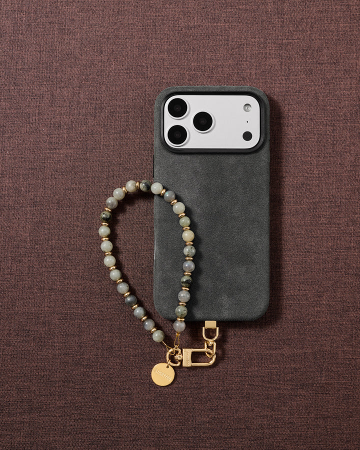 SAGE STONE PHONE STRAP